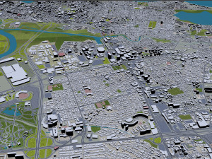 San juan city puerto rico 30km Modèle 3D