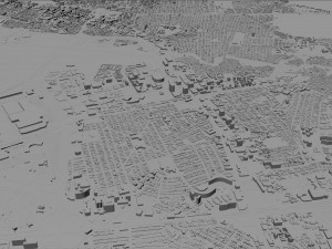 San juan city puerto rico 30km Modèle 3D