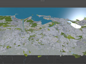 San juan city puerto rico 30km Modèle 3D