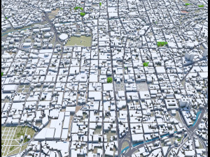 San salvador city el salvador 30km Modelo 3D