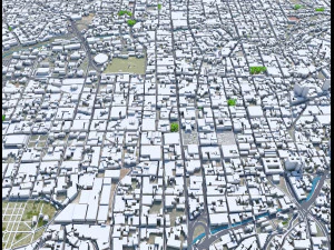 San salvador city el salvador 30km 3D Model