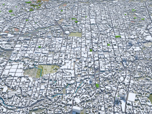 San salvador city el salvador 30km Modelo 3D
