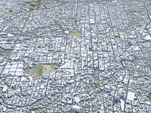 San salvador city el salvador 30km 3D Model