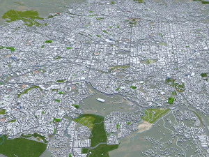 San salvador city el salvador 30km 3D Model
