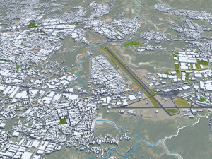 San salvador city el salvador 30km Modelo 3D