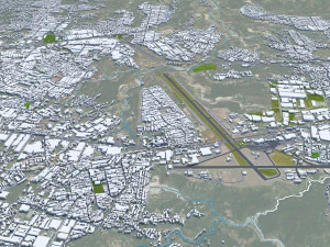 San salvador city el salvador 30km 3D Model