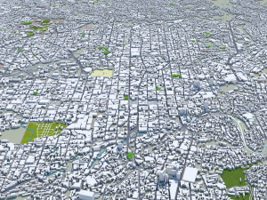 San salvador city el salvador 30km Modelo 3D