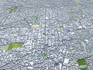San salvador city el salvador 30km 3D Model