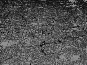 San salvador city el salvador 30km Modelo 3D