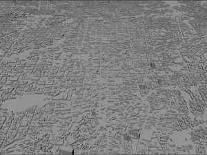 San salvador city el salvador 30km Modelo 3D