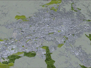 San salvador city el salvador 30km 3D Model