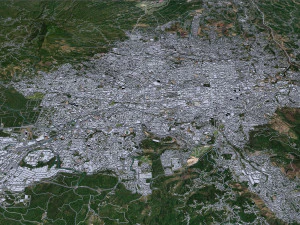 San salvador city el salvador 30km 3D Model