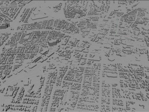 Santa fe city new mexico usa 50km Modelo 3D