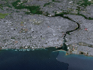 Santo domingo city dominican republic 30km 3D Model