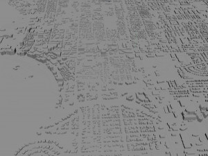 Sarasota city florida usa 30km Modelo 3D