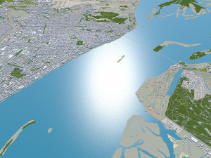 Saratov city russia 60km 3D 模型