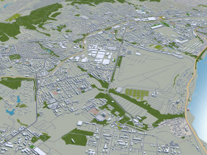 Saratov city russia 60km 3D 模型