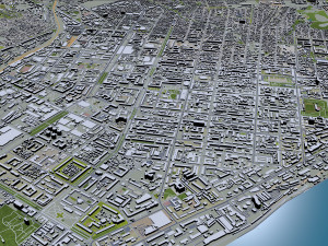 Saratov city russia 60km 3D 模型