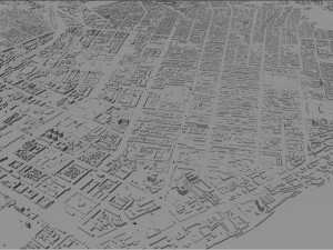 Saratov city russia 60km 3D 模型
