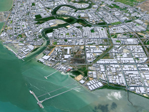 Seberang perai city malaysia 30km 3D Model