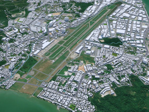 Seberang perai city malaysia 30km 3D Model