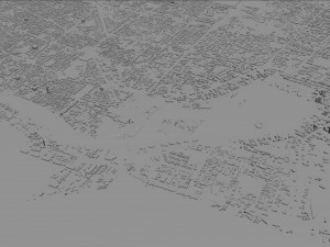 Sharjah city uae 50km 3Dモデル