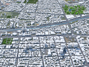 Shiraz city iran 80km 3D मॉडल