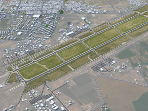 Shiraz city iran 80km 3D Model