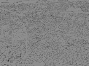 Shiraz city iran 80km 3D Model