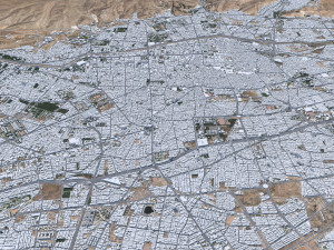 Shiraz city iran 80km 3D मॉडल