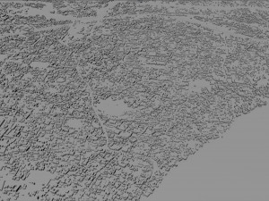 Varanasi city uttar pradesh india 30km Modelo 3D