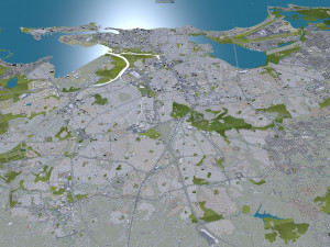 Puerto city rico 200km 3D Model
