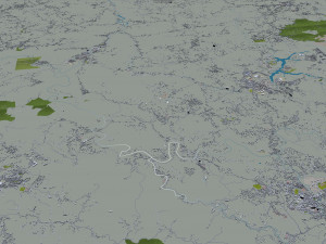 Puerto city rico 200km 3D Model