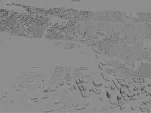 Puerto city rico 200km 3D Model