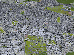 Santiago city 60km 3D 模型
