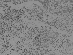 Simferopol city crimean peninsula 40km 3D Model
