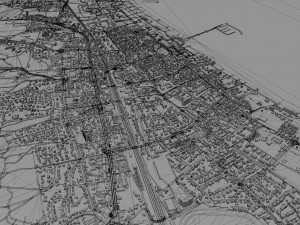 Sopot city poland 20km Modelo 3D