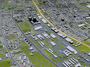 Sopot city poland 20km Modelo 3D