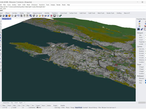 Split city croatia 20km 3D Model