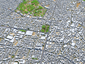 Sulaymaniyah city iraq 40km Modelo 3D