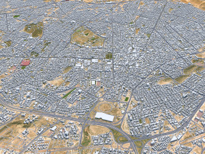 Sulaymaniyah city iraq 40km Modello 3D