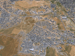 Sulaymaniyah city iraq 40km Modello 3D