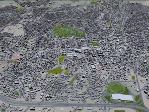Sulaymaniyah city iraq 40km Modello 3D