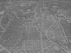 Surabaya city indonesia 30km 3Dモデル