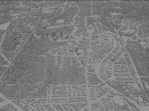 Surabaya city indonesia 30km 3D Model