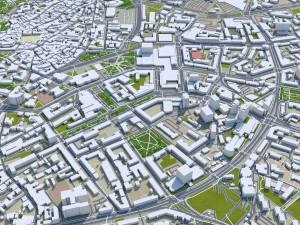 Tallin city estonia 70km Modelo 3D