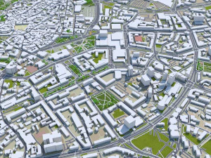 Tallin city estonia 70km 3D Model