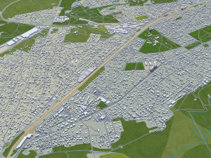 Tallin city estonia 70km Modelo 3D