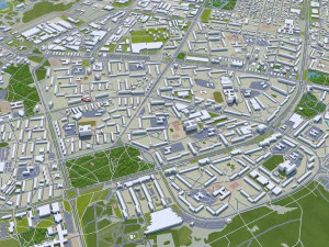 Tallin city estonia 70km 3D Model