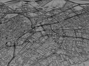 Tallin city estonia 70km 3D Model